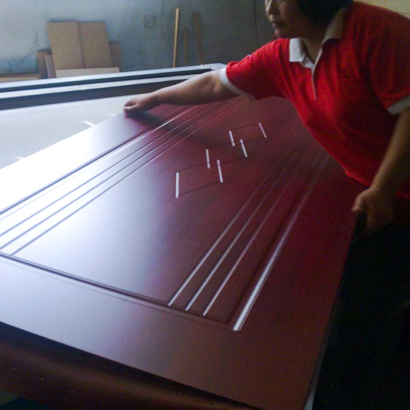 LM505A PVC Vacuum Press Perekat untuk Pintu Kayu