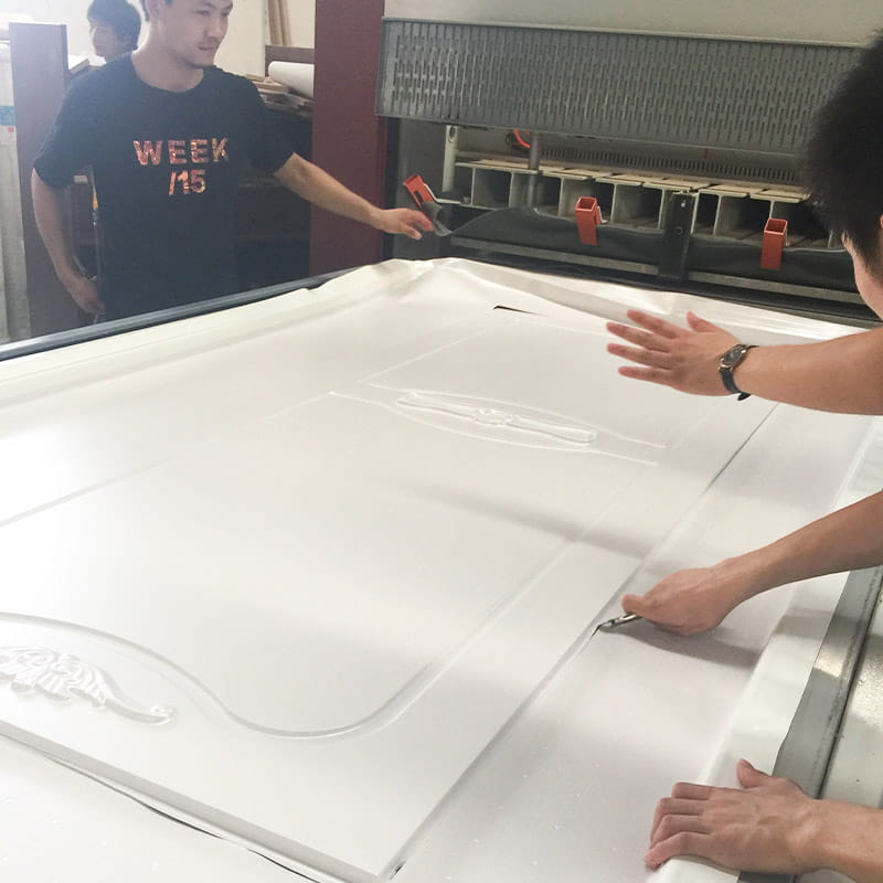 LM501 PVC Vakum Perekat Thermoforming untuk Pintu Kayu