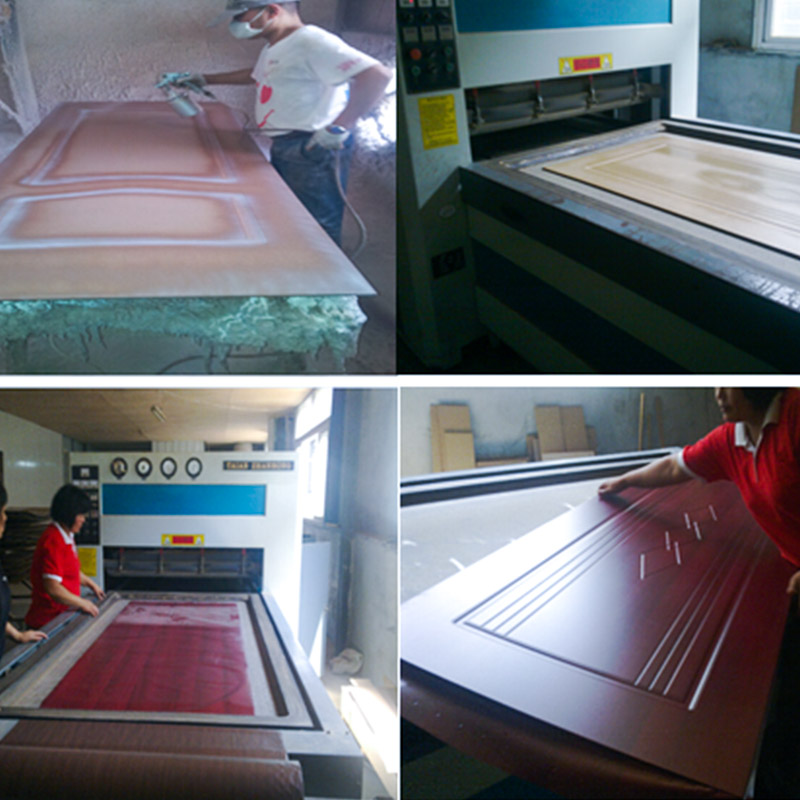 LM505A PVC Vacuum Press Perekat untuk Pintu Kayu